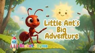 Little Ant&rsquo;s Big Adventure 🐜 | Fun Kids Song by Rocket Rhyme | Learning & Adventure for Kids