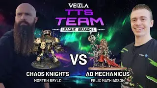 🔥Chaos Knights vs Adeptus Mechancius - Morten Bryld vs Felix Mathiasson🔥 [ENGLISH]