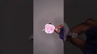 STUNNING Summer Rose Hair Clip 🌹 Easy & Cute DIY Tutorial! #diy #rose #hair #summer #cute #tutorial