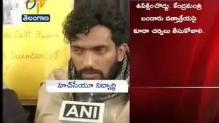Red, Saffron Hues In Dalit Student's Suicide In Hyderabad Central University