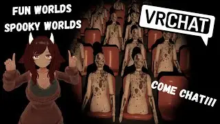 VRChat fun! Exploring Fun and Unique Worlds. Come chat~