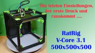 Bau eines 3D-Druckers mit riesigem Bauraum V-Core 3.1 Teil 16