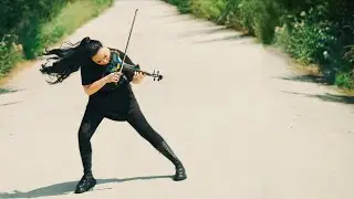 The Weeknd - Blinding Lights (Electric Violin Cover Cristina Kiseleff)