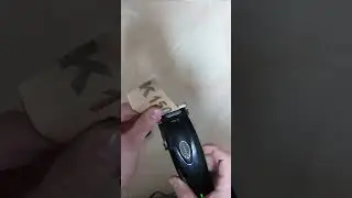 How to sharpen the blades of any clipper #shorts