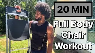 20 MIN Full Body Chair Workout