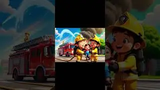 Fire Engine to the Rescue 🚒 | Safety Song for Kids | India Kids Universe
