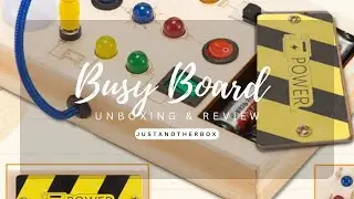 Montessori Busy Board im Unboxing und Review - Das ultimative Spielzeug f&uuml;r motorische F&auml;higkeiten