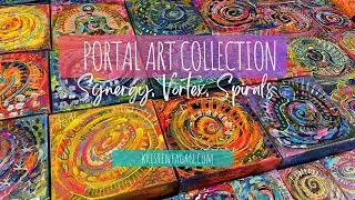 Portal Art Collection: Synergy ✨ Vortex 🌀Spiral, The 100 Day Project 2023