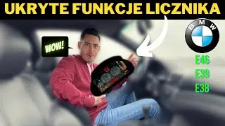 Ukryte funkcje licznika OBC BMW E46 E39 E38! Menu serwisowe! | sprawdź co sprawdzić! | DIY