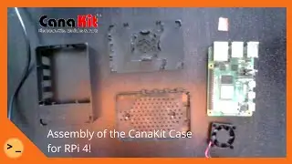 How to assemble a CanaKit Case for a Raspberry Pi 4! | TechStudent10