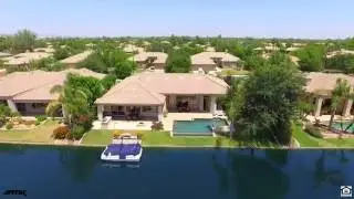 Chandler, AZ Home For Sale: 4 Bed 3 Bath Ocotillo Lakes Waterfront Property w/ Negative Edge Pool!