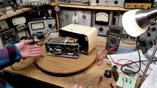 Canadian Philco #57 Tube Radio Video #5 - Tubes Tested