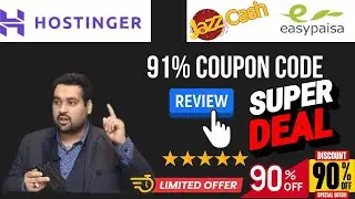 Hostinger Review 2023 Pakistan + 91% Coupon Code [Pay via jazz cash easy paisa