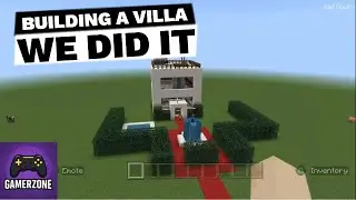 ماينكرافت × إخوة × بناء مجنون! ... أول مرة نبني فيلا مع بعض... كارثة؟!