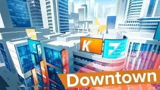 Digital Painting | Downtown (Mirror's Edge Inspired)