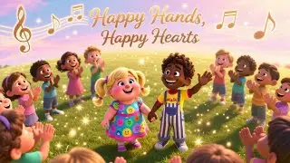 Happy Hands Clap Song | Fun Action Song for Kids | Nursery Rhymes & Songs for Children
