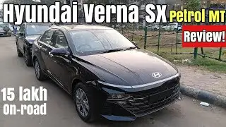 Hyundai Verna Sx petrol manual review💥Carbhartics.