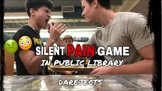 Silent Pain Game in PUBLIC LIBRARY!