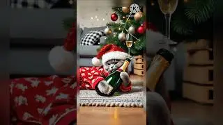 Christmas 🎄 Celebration 🥳 Cat video Funny Animal Kids Video Christmas songs 🎊