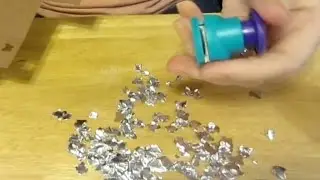 How to Sharpen Punches and Scissors with Aluminum Foil