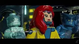 Lego Jean Grey scenes