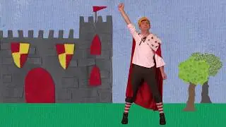 The Naughty Little King/funny kids action song/sparky songs