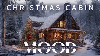 A Snowy Christmas in the Adirondack Mountains | 10 Hours of Joyous & Cozy Christmas Music & Ambience