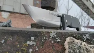 Нож Cold Steel Finn Wolf. Тест на поражающую способность. Knife test.Проект Чистота