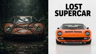 Inside Abandoned Lamborghini Miura P400 1971 Recovery & Full Restoration | ASMR Supercar Rebuild
