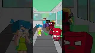 Who Took Joy's Money? Inside Out 2 Bus Story Minecraft Animation