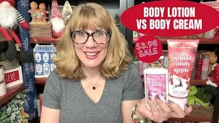 Bath & Body Works $3.95 Body Lotion SALE Tomorrow + Comparison To Body Cream -What's The Difference?