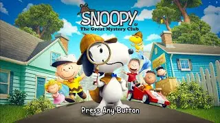 Snoopy & The Great Mystery Club (GAMEPLAY XSX) - Introdu&ccedil;&atilde;o e Cap&iacute;tulo 1 (Intro and Chapter 1)