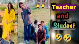Teacher & Student Teaching and Learning the Classroom | funny video 🤣😂#foryou #funny #comedy #viral 