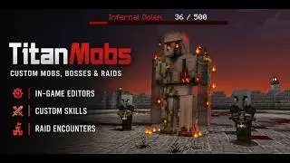 TitanMobs - Custom Mobs, Bosses & Raids - Minecraft Plugin