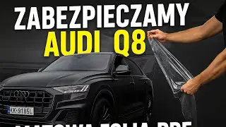 #wrap #detail Zobacz, jak matowy PPF całkowicie przeobraża Audi Q8! 🔥
