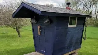 DIY Finnish Wood Burning Sauna