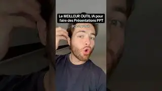 Le MEILLEUR OUTIL IA GRATUIT pour faire des PR&Eacute;SENTATIONS PPT 🚨😏