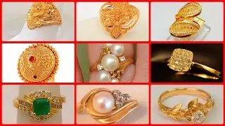 latest gold ring designs collection 2020