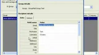Importing Recipients into GroupMail
