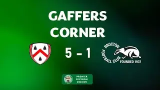 GAFFERS CORNER  - AFC Wulfrunians 5 Brocton 1