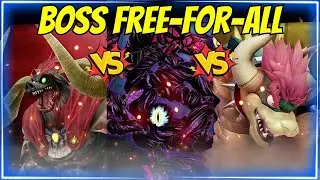 СРАЖЕНИЕ С БОЛЬШИМИ БОССАМИ | Smash Bros Ultimate
