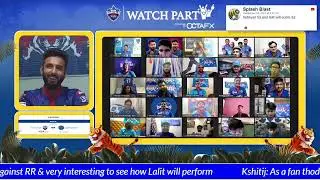 DCvRR | DC Watch Party LIVE #2 | IPL 2021