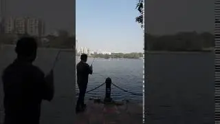 Fishing at beleghata lake (30-12-2017)