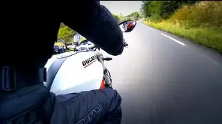 Ducati Monster meets GoPro 3rd Person View mount (new grading)