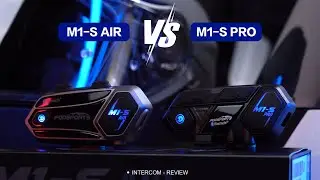 FODSPORTS M1S PRO VS  M1S AIR Intercom REVIEW