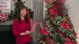 Decorating your Christmas tree with floral picks and Clips 2019 2
