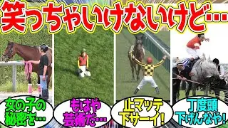 ついつい何度も見てしまう競馬の面白い場面…に対するみんなの反応！【競馬 の反応集】