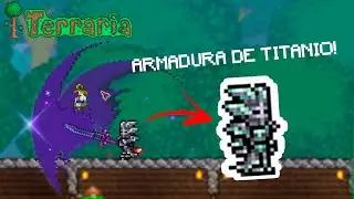 ARMADURA de TITANIO! 💎🛡️ DEFENSA para el HARDMODE! | Episodio 15 | Terraria