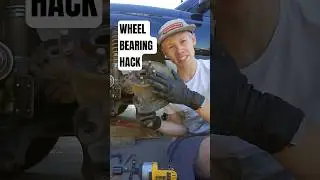 Удивительный способ быстрой замены ступичных подшипников на #subaru 2004 года #diy