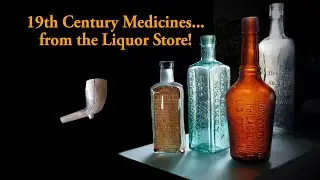 19th CENTURY MEDS from the Liquor Store! MORE ANTIQUE BOTTLES from the River!  Mass River Pickers